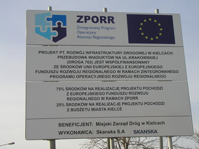 Rozwój infrastruktury drogowej w Kielcach: przebudowa wiaduktów na ul. Krakowskiej (droga 762)