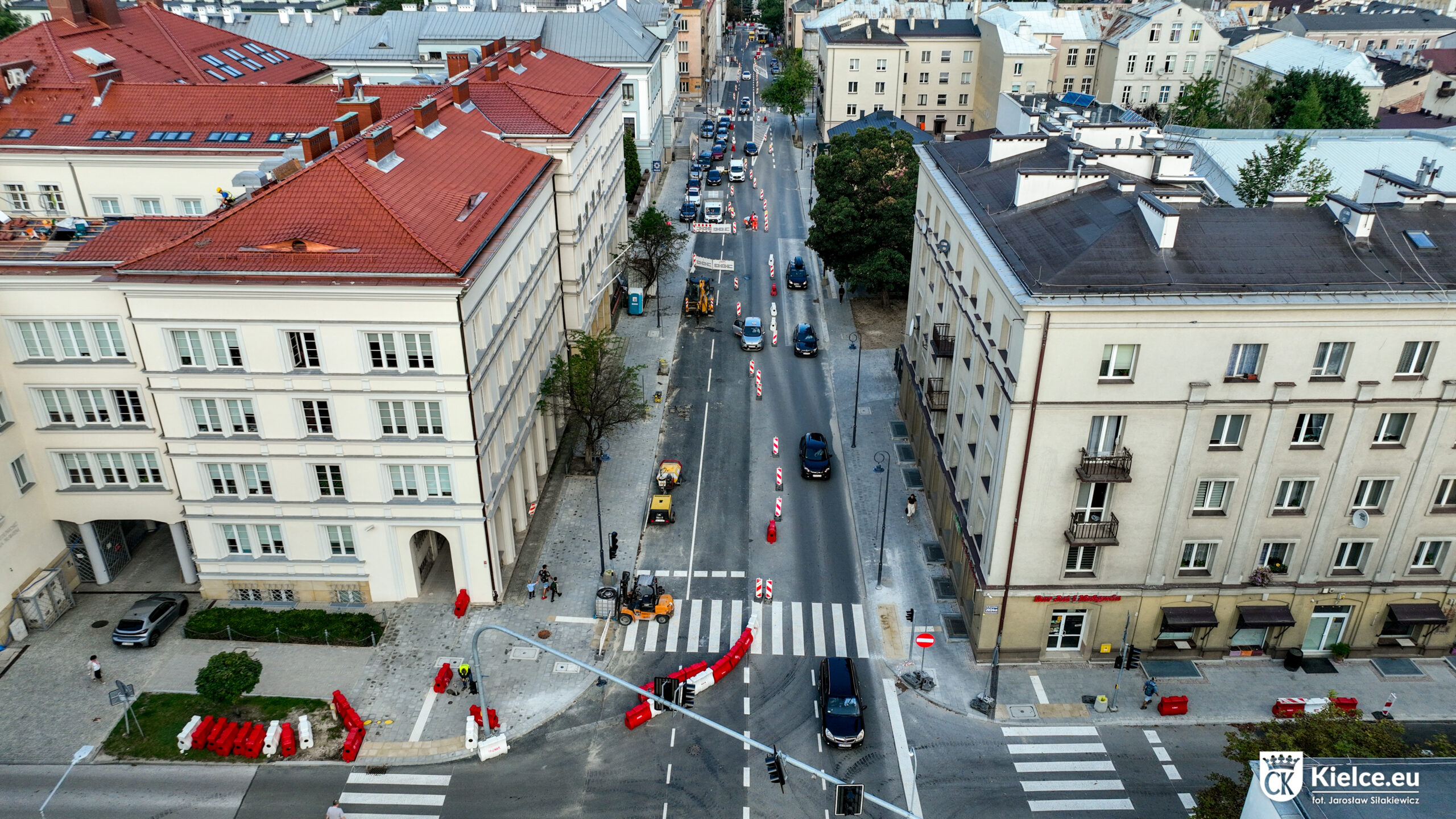 Wraca normalny ruch na Żeromskiego i Seminaryjską